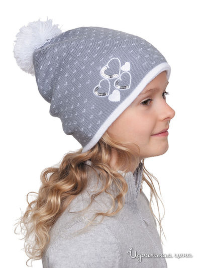 Шапка Maxval, цвет цвет серый