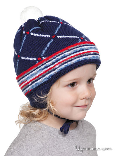 Шапка Maxval, цвет цвет темно-синий