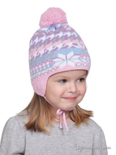 Шапка Maxval, цвет цвет светло-розовый
