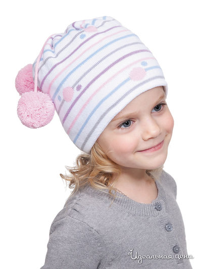 Шапка Maxval, цвет цвет белый