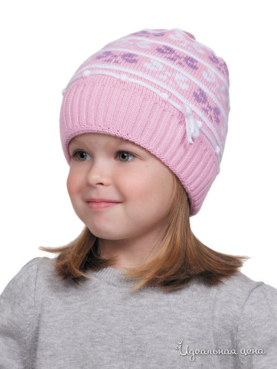 Шапка Maxval, цвет цвет светло-розовый