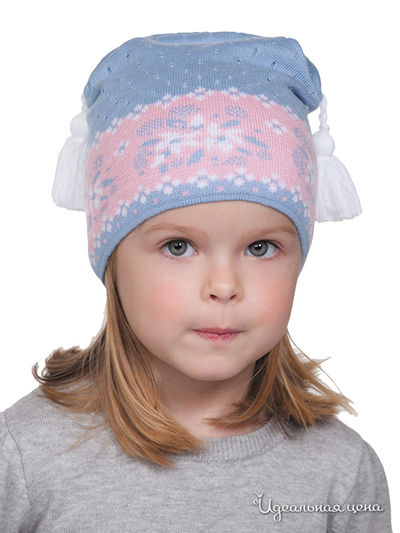 Шапка Maxval, цвет цвет голубой