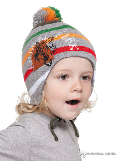 Шапка Maxval, цвет цвет серый