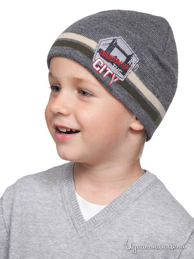 Шапка Maxval, цвет цвет серый