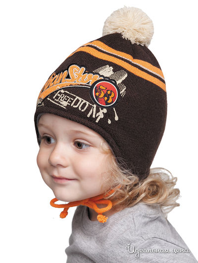 Шапка Maxval, цвет цвет коричневый