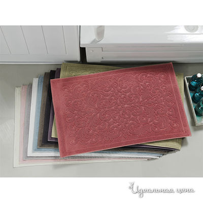 Полотенце-коврик Issimo, цвет цвет розовый