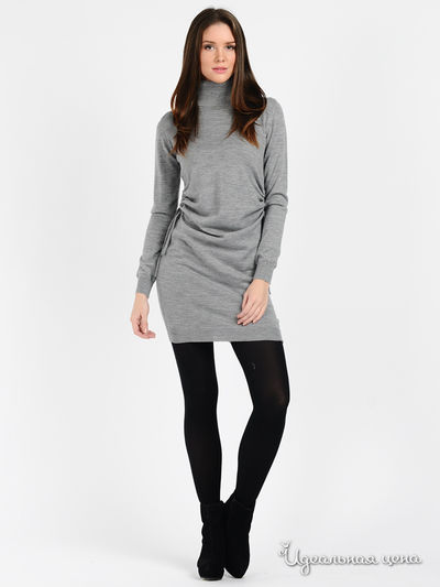 Платье Love Moschino, цвет цвет серый