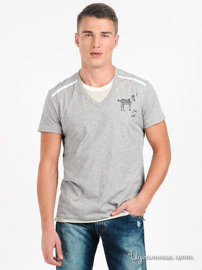 Футболка Love Moschino, цвет цвет серый