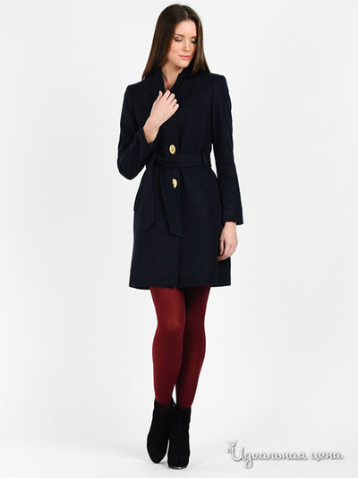 Пальто Love Moschino, цвет цвет фиолетовый