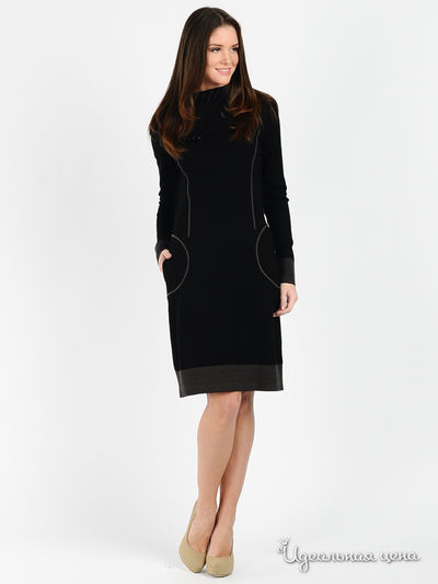 Платье Tuzzi, цвет цвет черный / какао