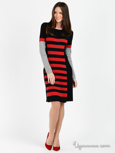 Платье Tuzzi, цвет цвет черный / красный