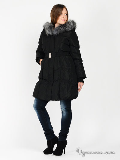 Пуховик New Lait, цвет цвет черный