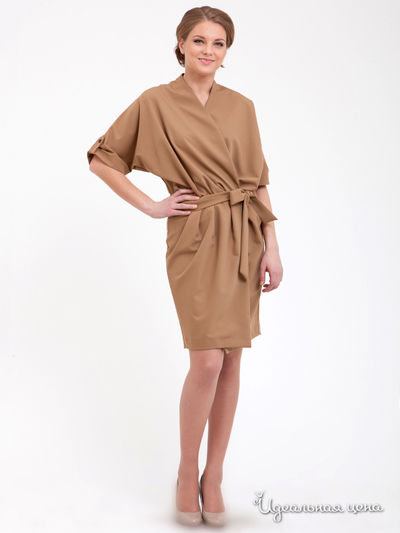 Платье Levall, цвет цвет песочный