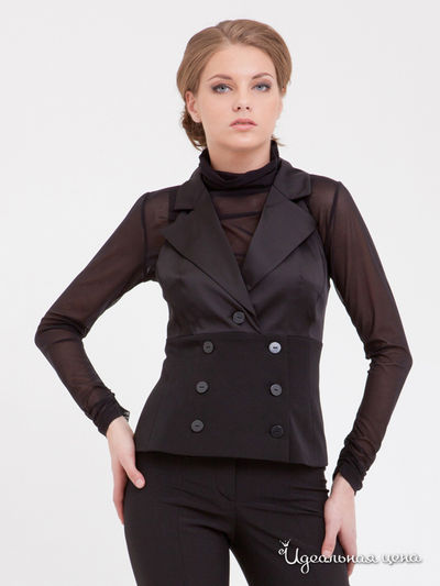 Жилет Levall, цвет цвет черный