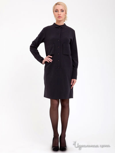 Платье Levall, цвет цвет графитовый