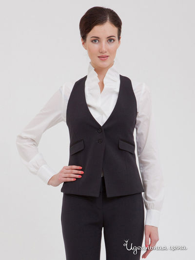 Жилет Levall, цвет цвет темно-серый