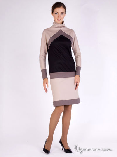 Платье Levall, цвет цвет бежевый