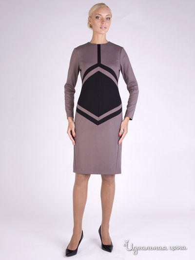 Платье Levall, цвет цвет какао