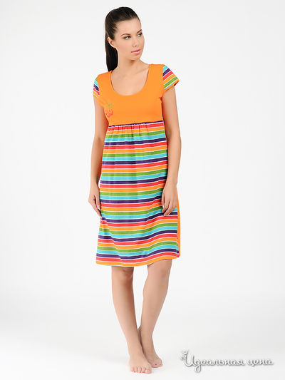 Платье Gamma, цвет цвет оранжевый