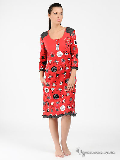 Платье Gamma, цвет цвет красный