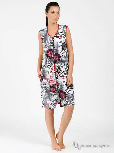 Халат Gamma, цвет цвет серый