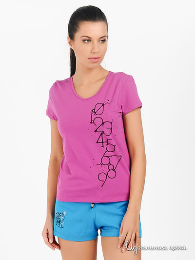 Футболка Gamma, цвет цвет сиреневый