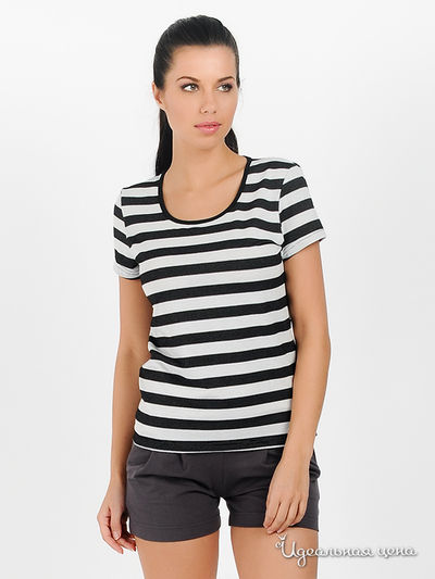 Футболка Gamma, цвет цвет серый / черный