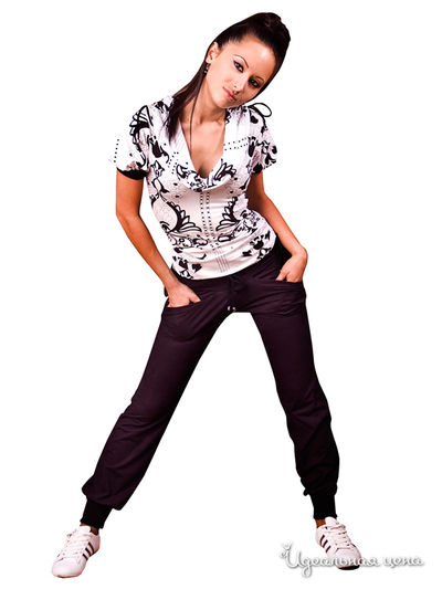 Топ AltraNatura, цвет цвет белый / черный