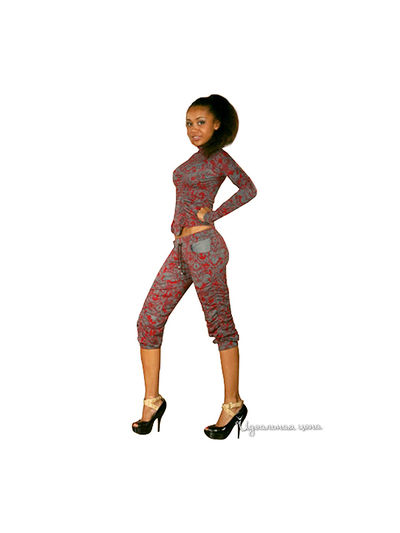 Топ AltraNatura, цвет цвет красный / серый