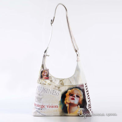 Сумка Кажан, цвет цвет белый