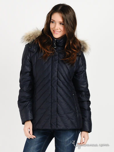 Пуховик Steinbock, цвет цвет темно-синий