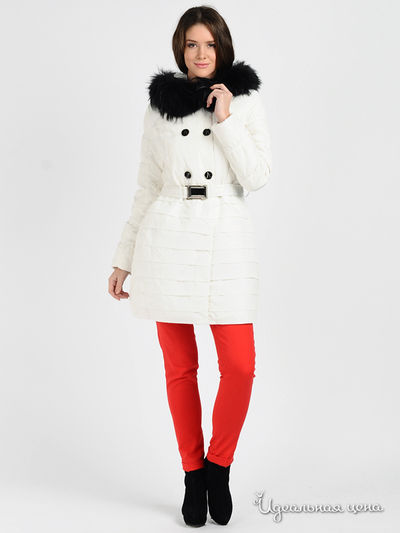 Пуховик New Lait, цвет цвет белый