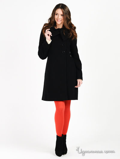 Пальто Tuzzi, цвет цвет черный