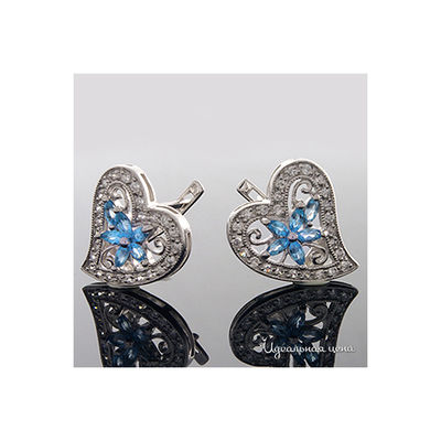 Серьги Dolly Bell, цвет цвет серебряный