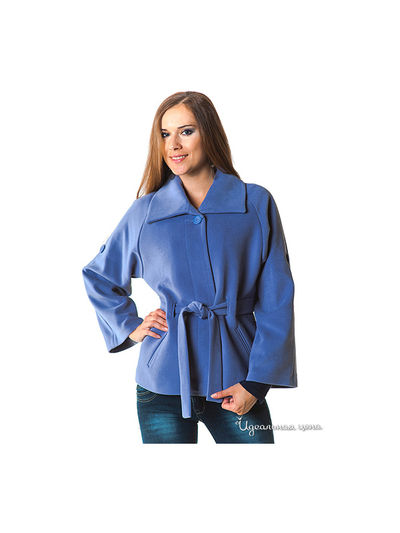 Пальто Mari, цвет цвет серо-сиреневый