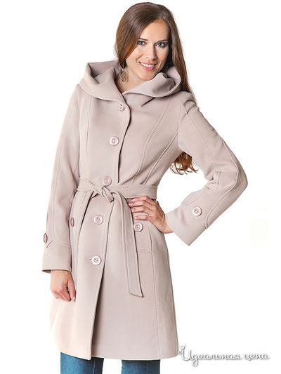 Пальто Korall, цвет цвет бежевый
