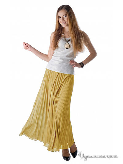 Юбка Bovona, цвет цвет янтарный