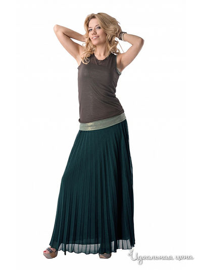 Юбка Bovona, цвет цвет нефритовый
