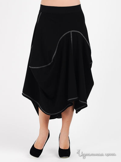 Юбка Наталья Новикова, цвет цвет черный