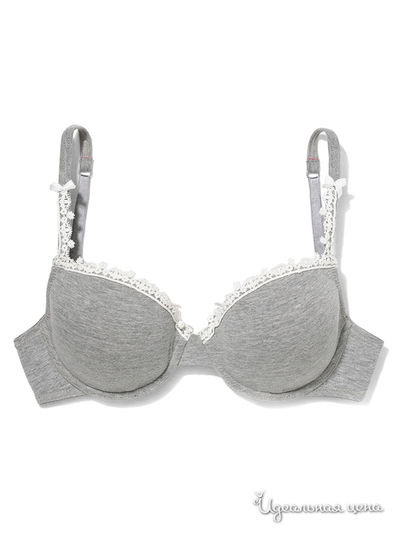 Бюстгалтер Atlantic, цвет цвет серый меланж