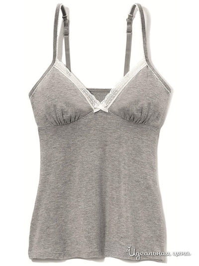 Майка Atlantic, цвет цвет серый