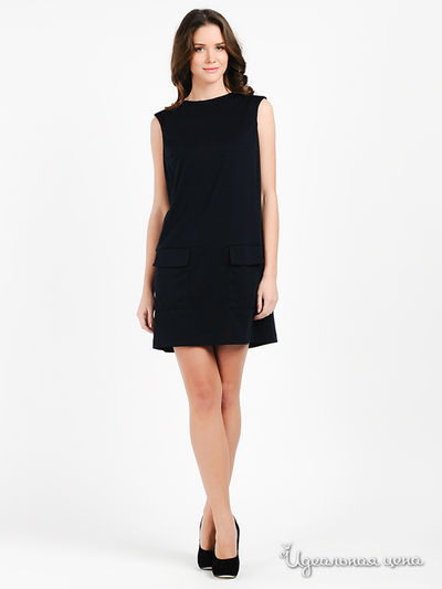 Платье Scapa, цвет цвет темно-синий