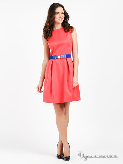 Платье Scapa, цвет цвет коралловый