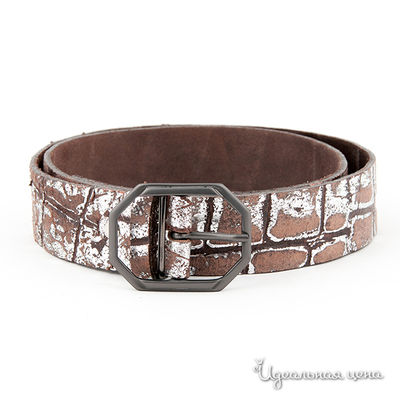 Ремень Stefania Morri, цвет цвет коричневый / серый