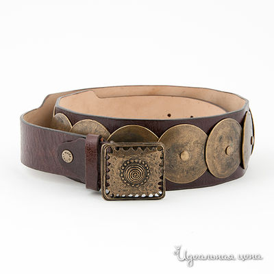 Ремень Stefania Morri, цвет цвет коричневый