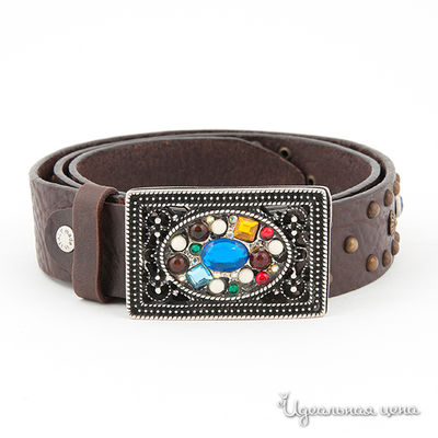 Ремень Stefania Morri, цвет цвет коричневый