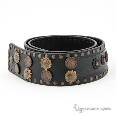 Ремень Stefania Morri, цвет цвет чёрный