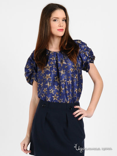 Блуза See by chloe&Alexander Mqueen, цвет цвет синий