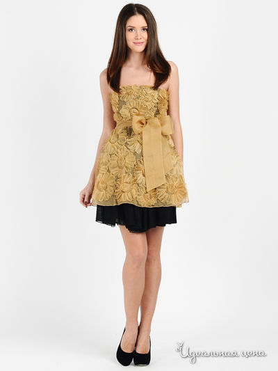 Платье See by chloe&Alexander Mqueen, цвет цвет золотистый