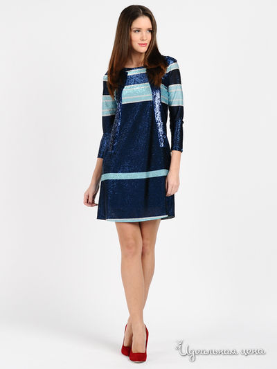 Платье See by chloe&Alexander Mqueen, цвет цвет синий